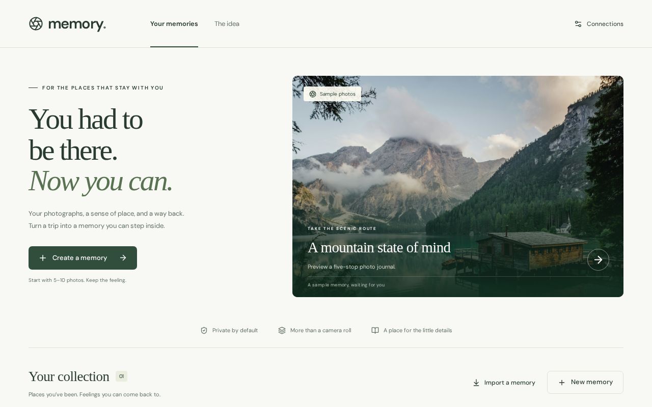 Preview of Tripmemory
