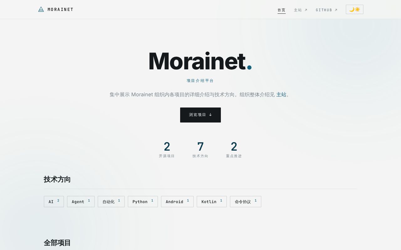 Preview of Morainet Github Io