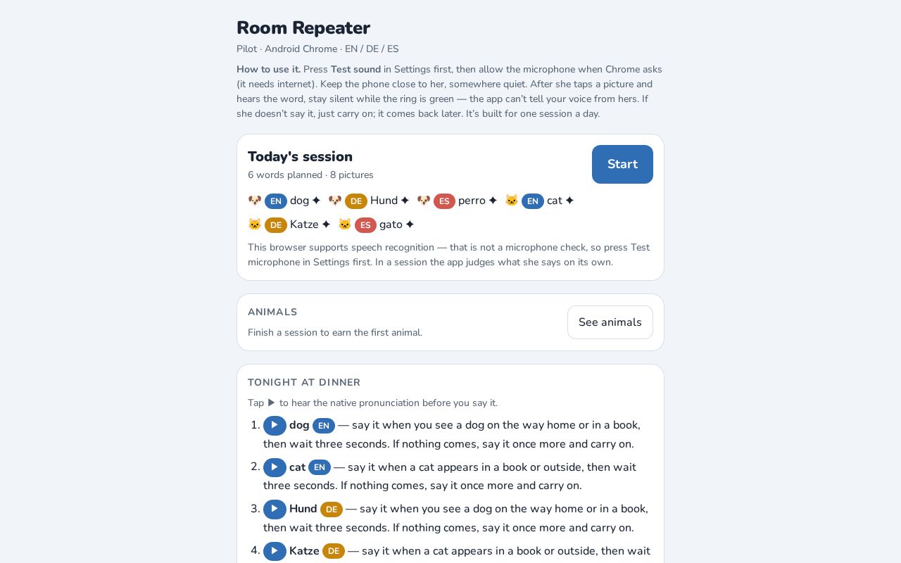 Preview of Room Repeater