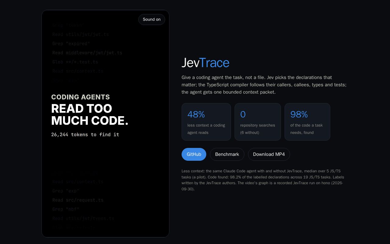 Preview of JevTrace