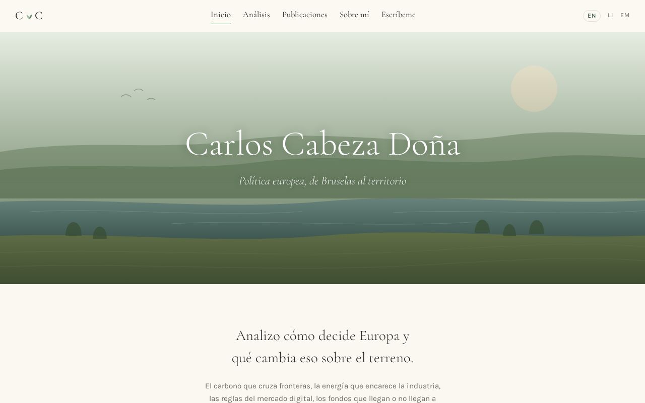 Preview of Carloscabezadona Github Io