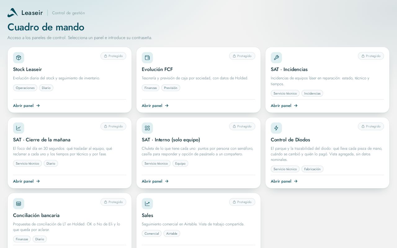 Preview of Leaseir Portal