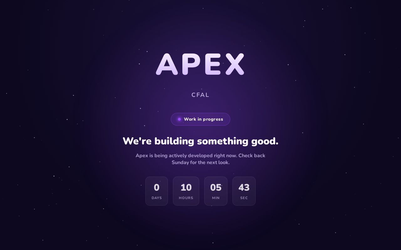 Preview of Apex