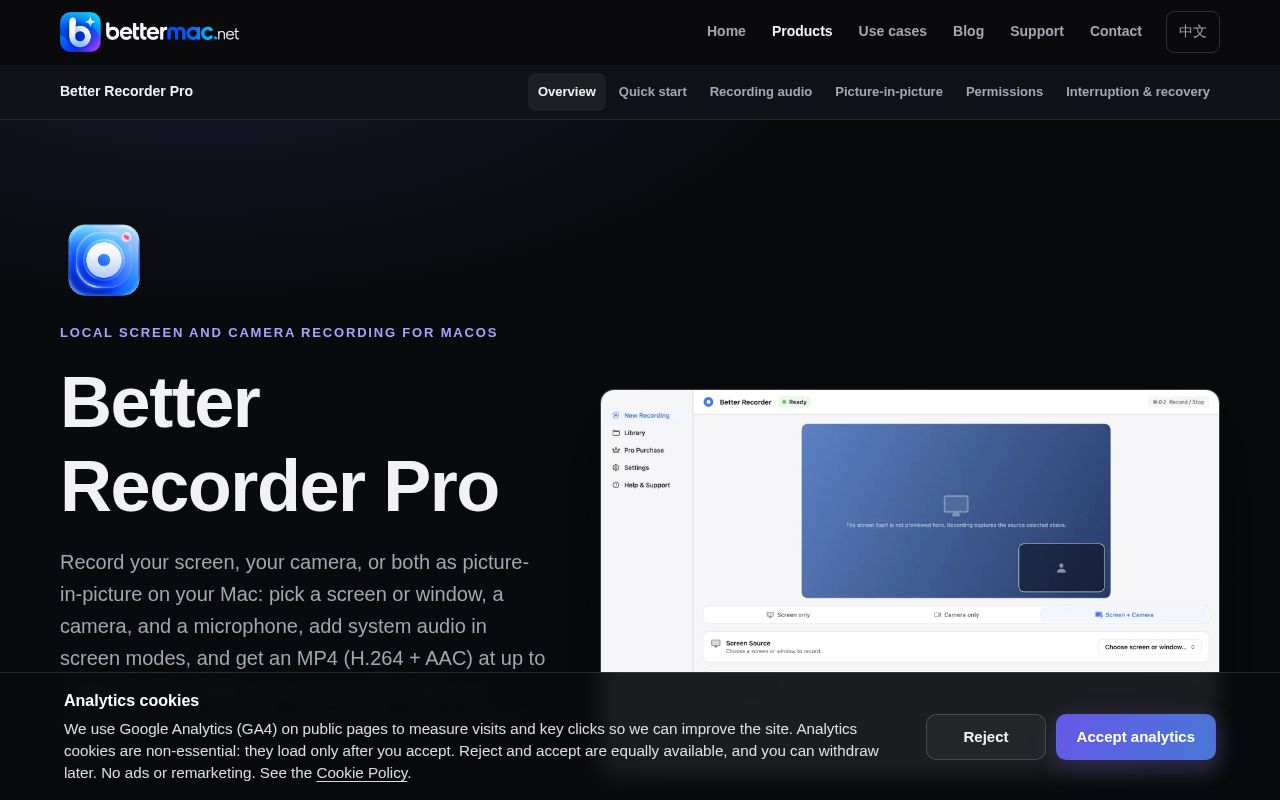 Preview of Better Recorder