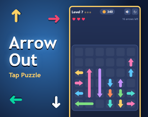 Preview of Arrow Out: Tap Puzzle