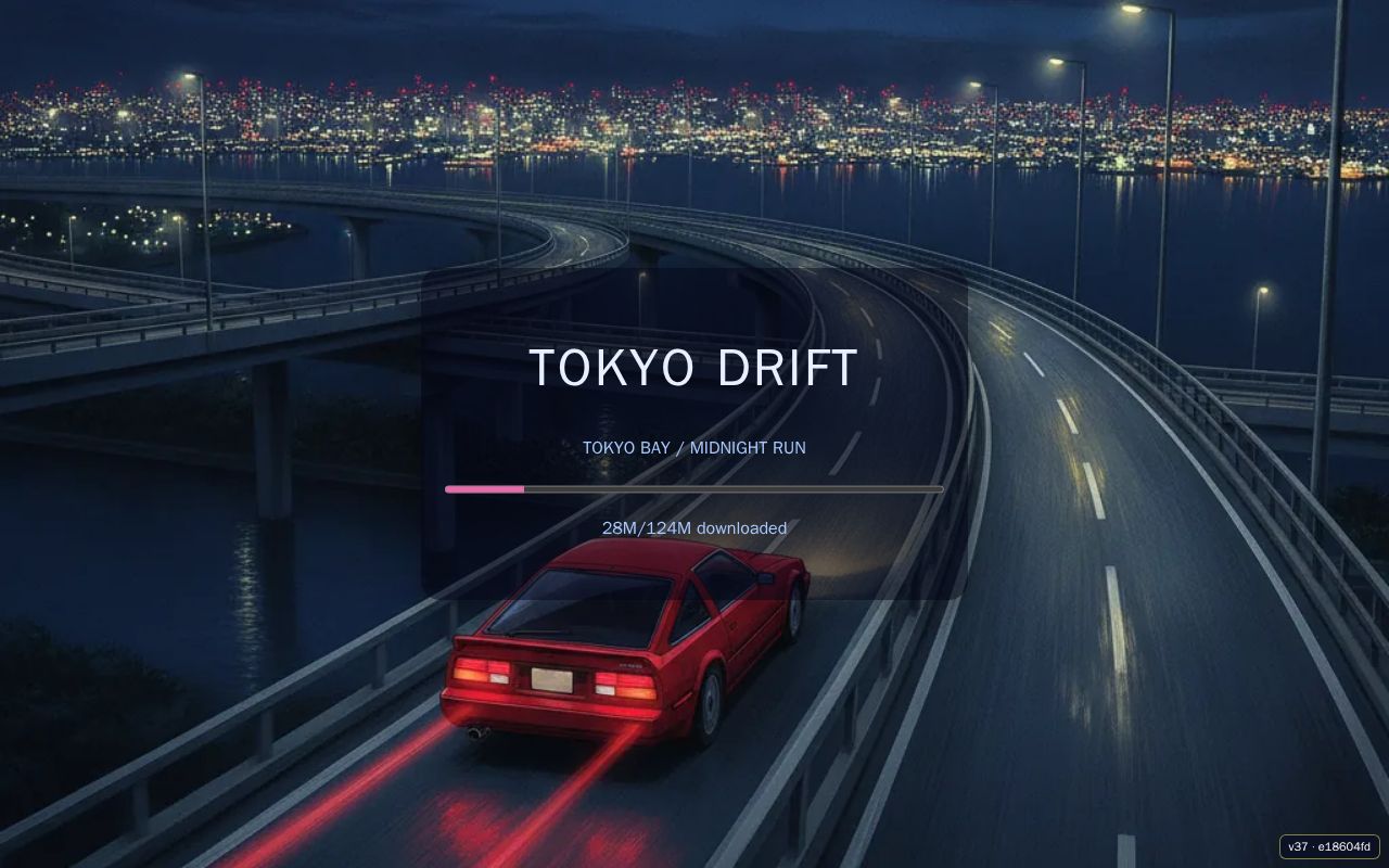 Preview of Tokyo Drift 3d Web