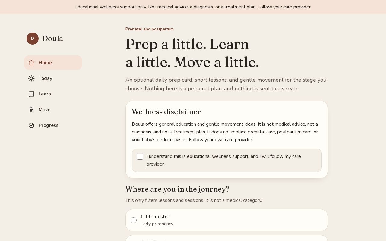 Preview of Doula Edu