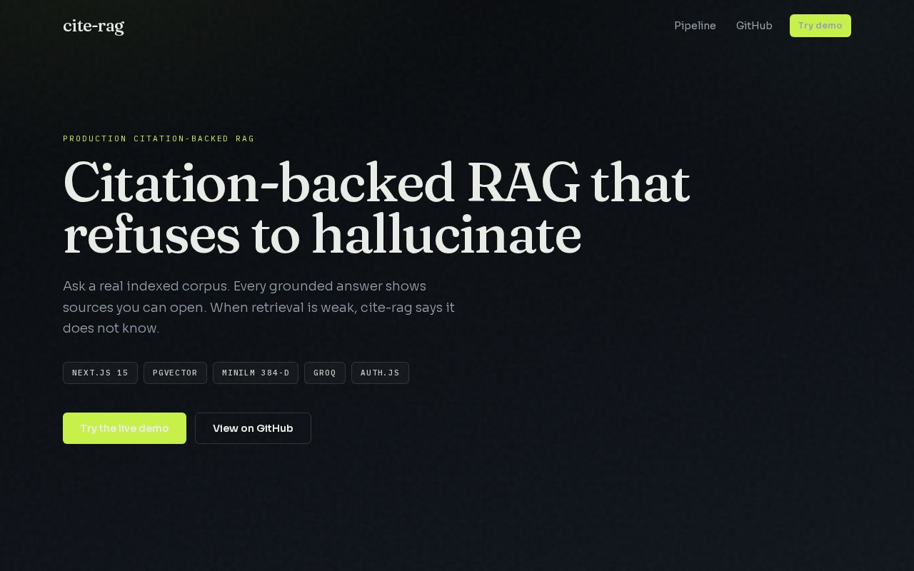 Preview of Cite Rag