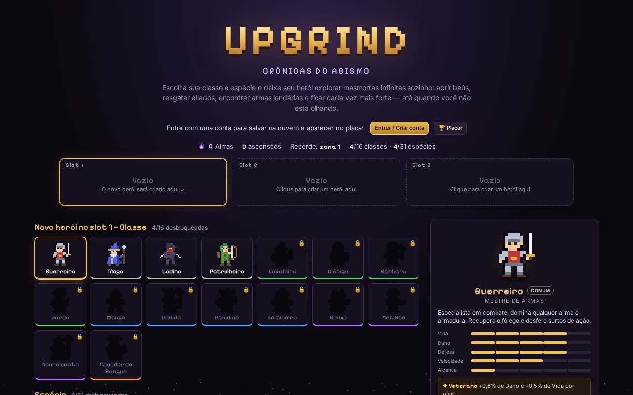 Preview of GameUpgrind
