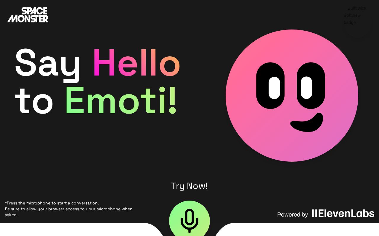 Preview of Emoti-Your Animated AI Avatar