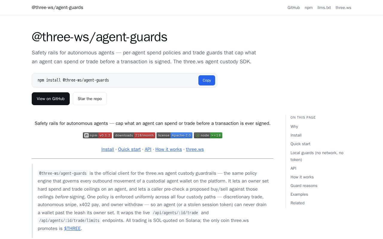 Preview of Agent Guards