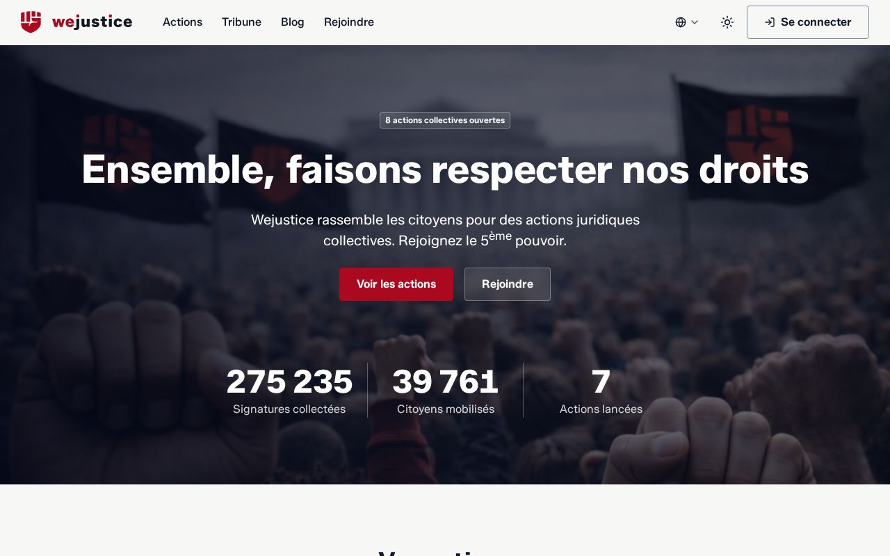 Preview of Wejustice Design System
