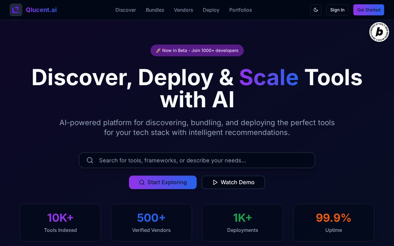 Preview of Qlucent.ai