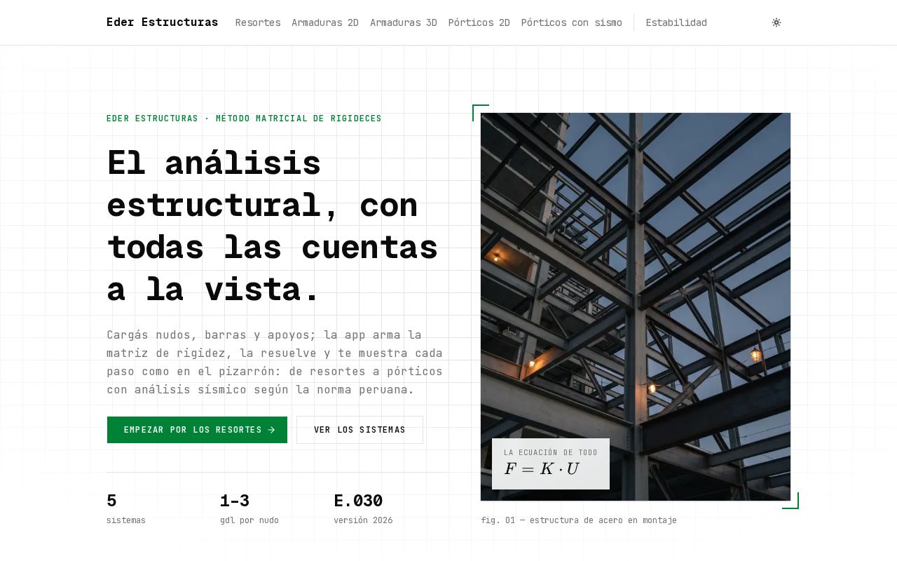 Preview of Eder Estructuras