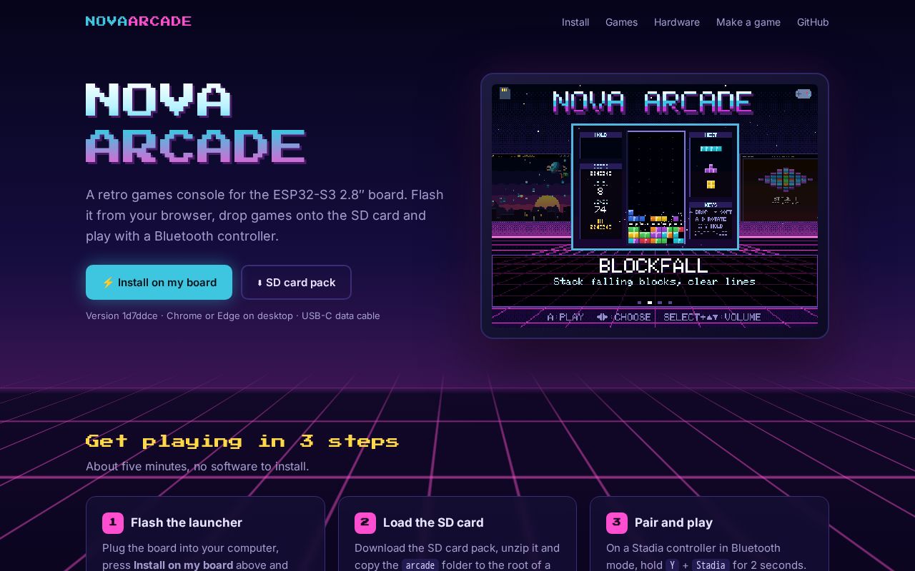 Preview of Nova Arcade