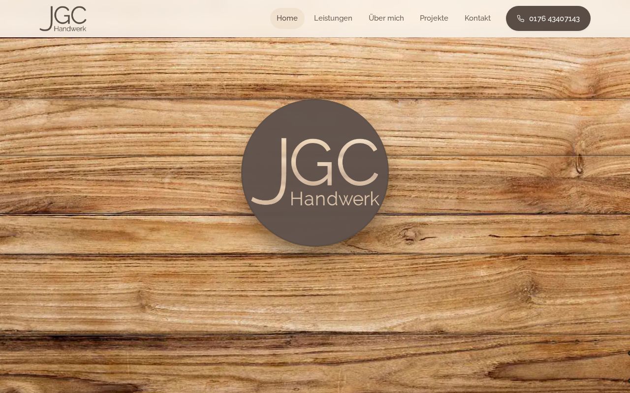 Preview of Jgc Handwerk Website