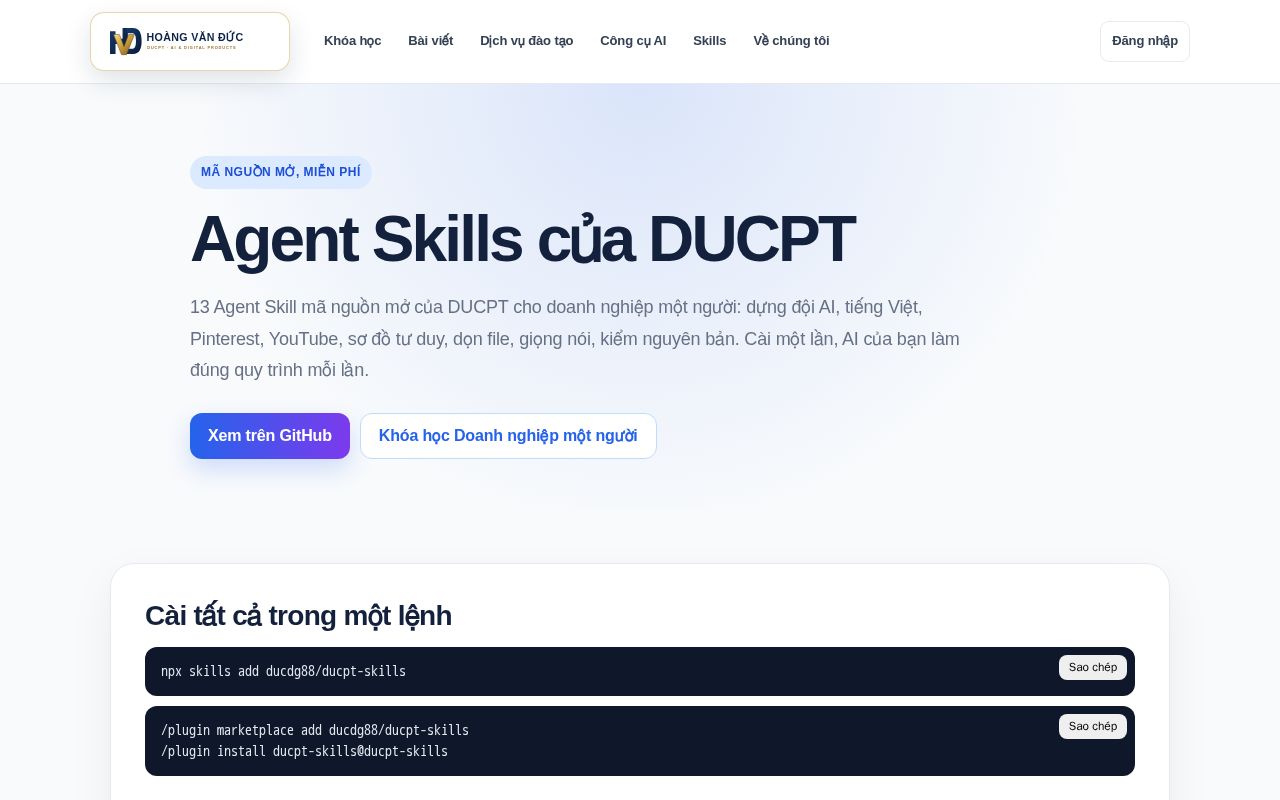 Preview of Ducpt Skills