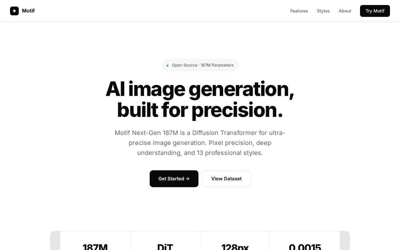Preview of Motif Nextgen Demo