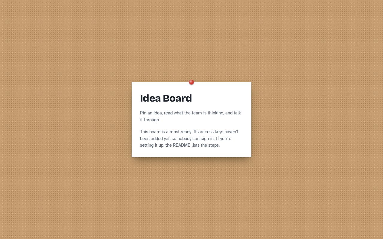 Preview of Idea Board