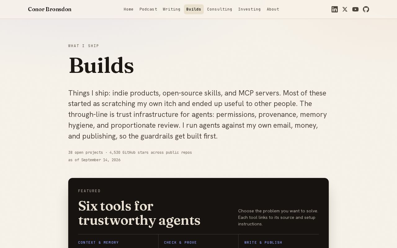 Preview of Builds
