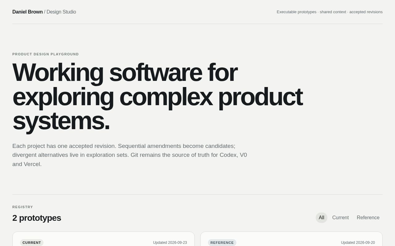 Preview of Design Studio
