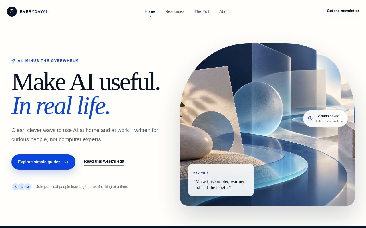 Preview of EverydayAI