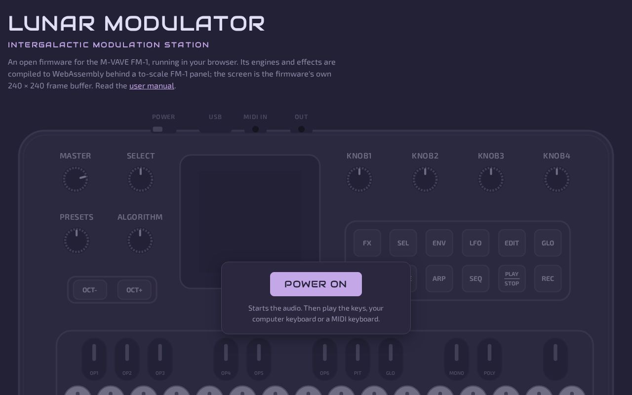 Preview of Lunar Modulator