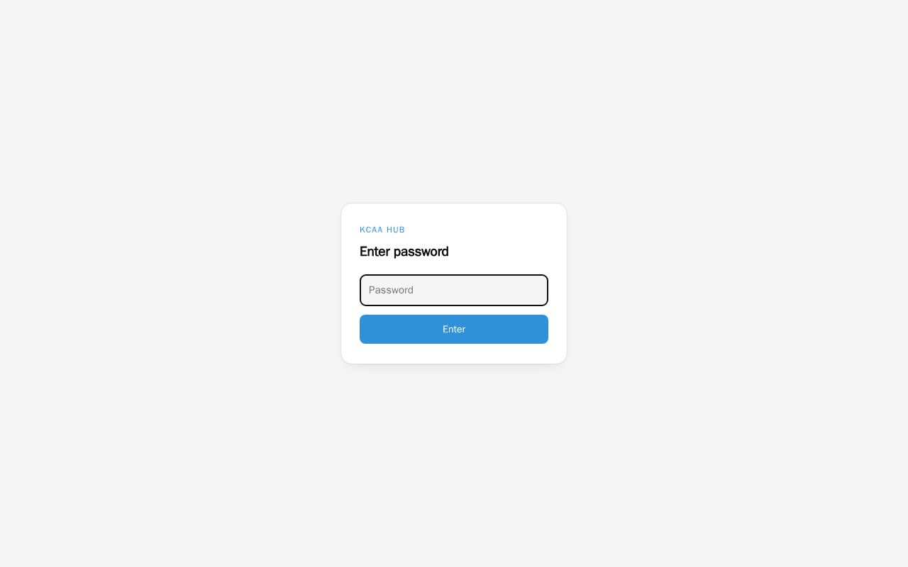 Preview of This is the KCAA Hub for our work/tools