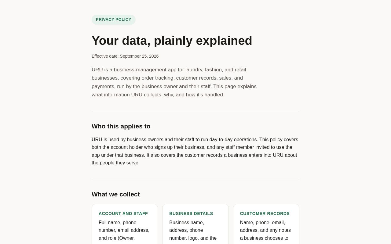Preview of Uru Web