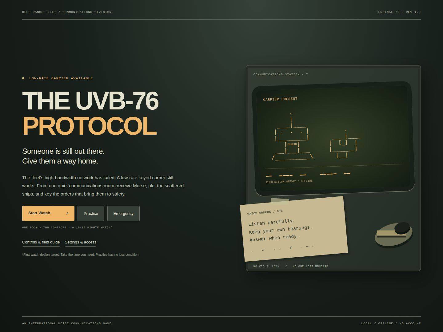 Preview of THE UVB-76 PROTOCOL