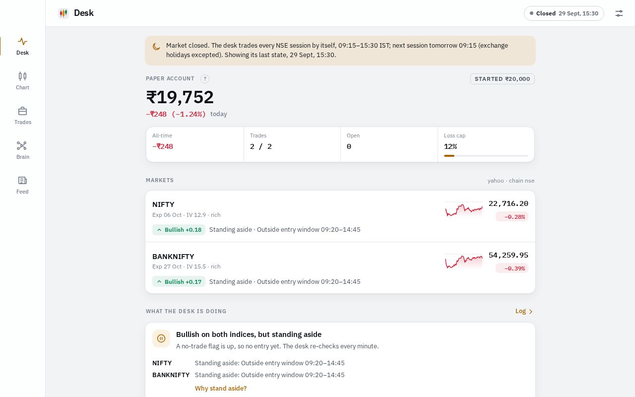 Preview of Quant Desk