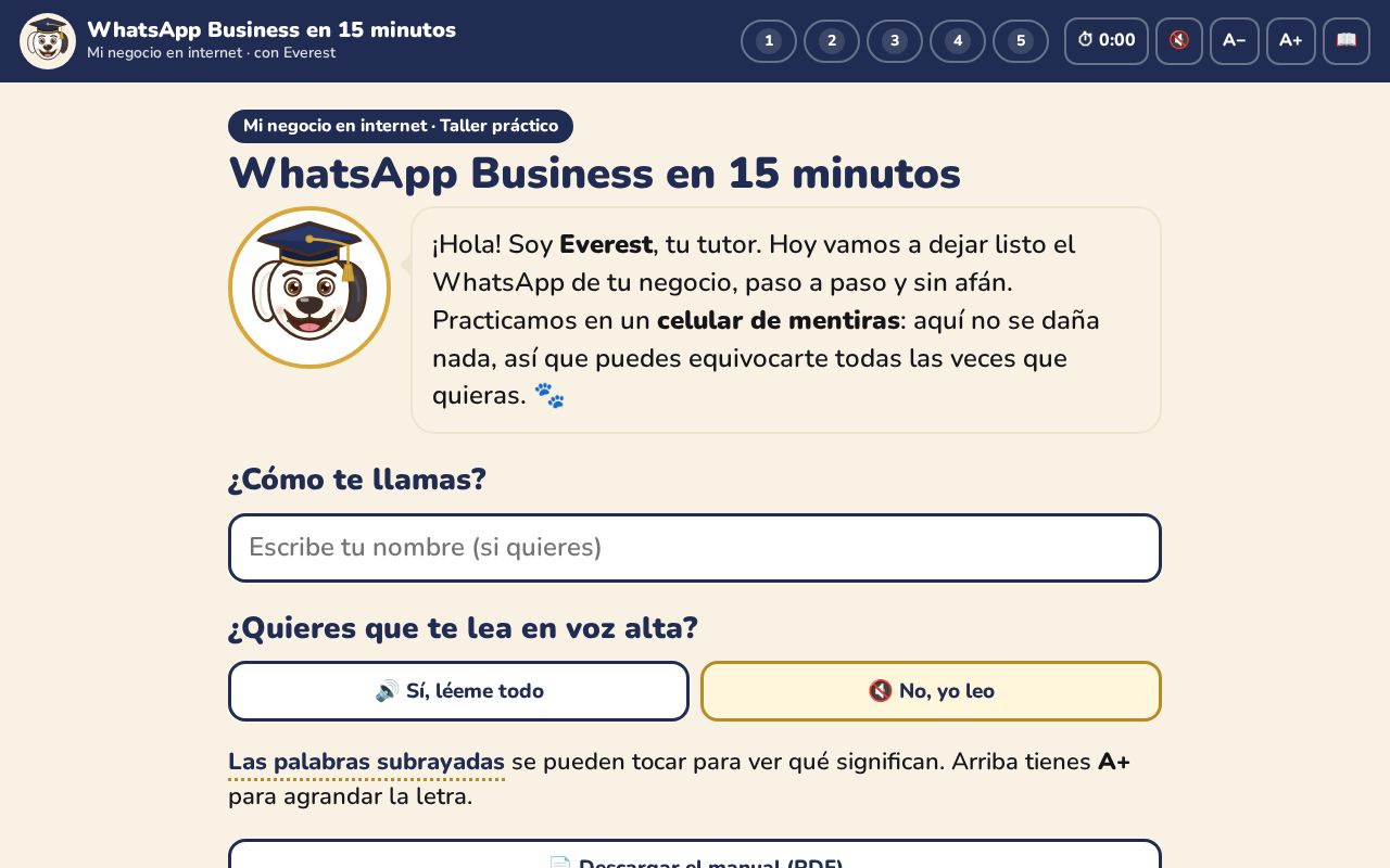 Preview of Mys Taller Whatsapp Everest Vitrina