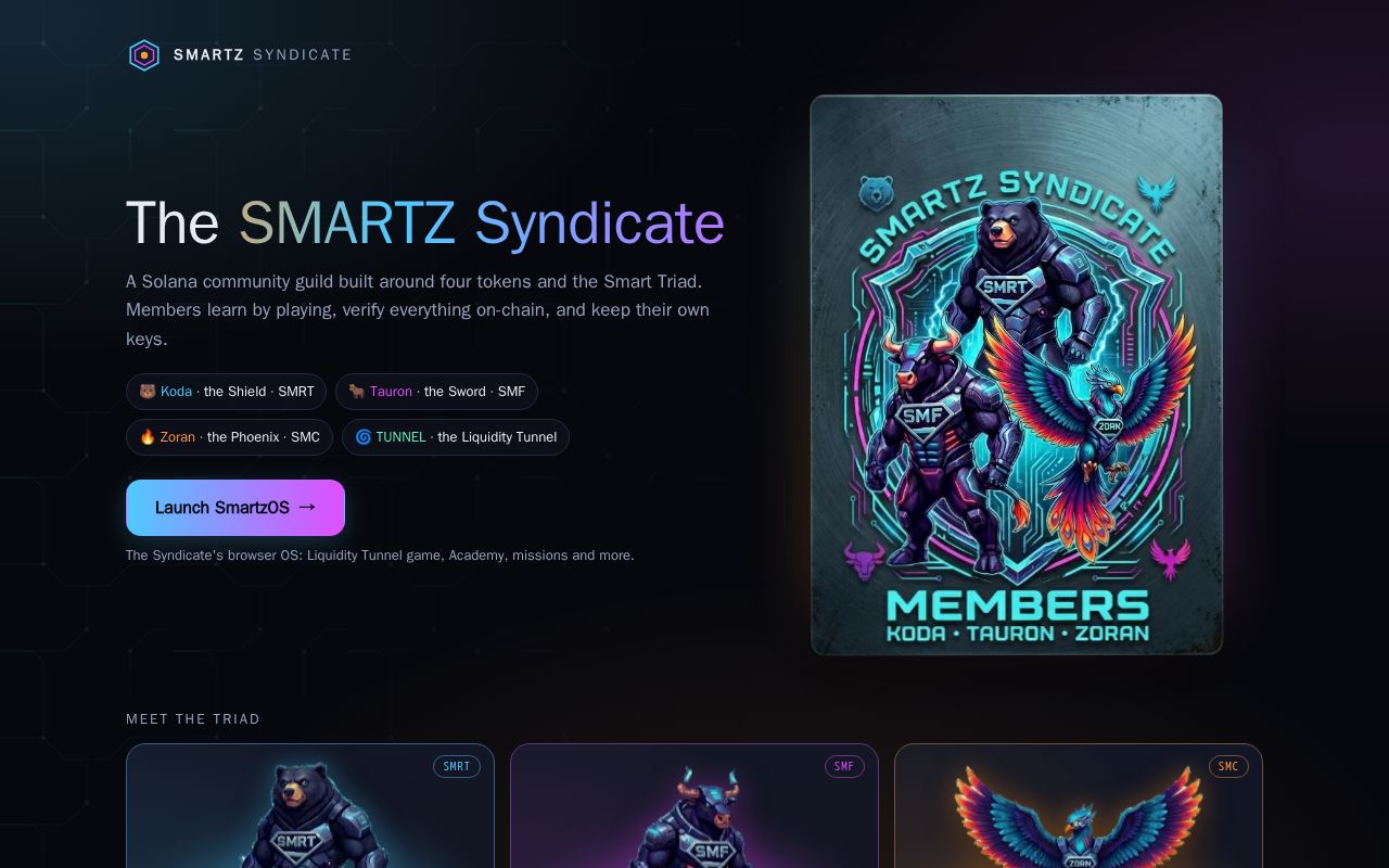 Preview of Smartzsyndicate Com