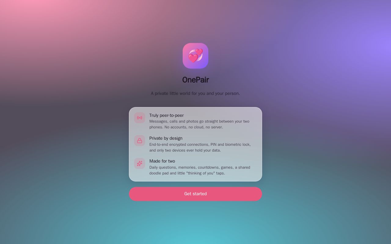 Preview of One Pair App