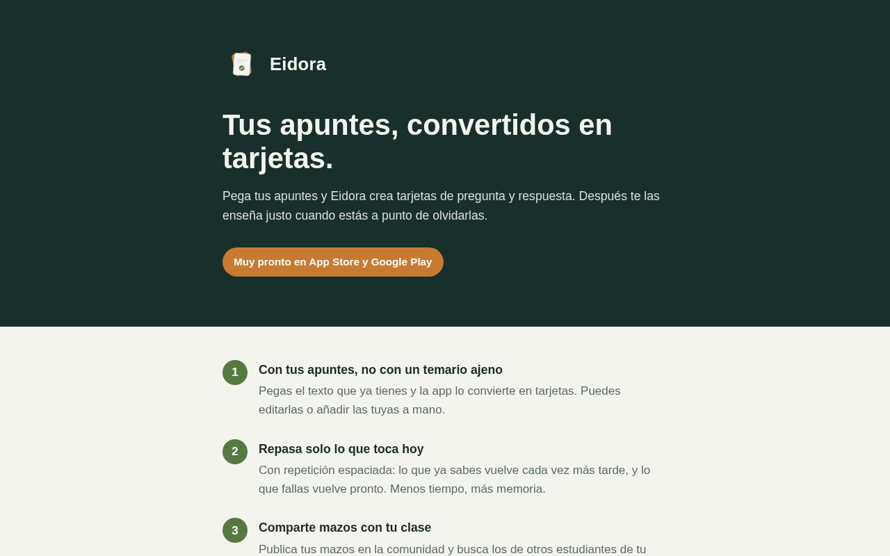Preview of Eidora Web