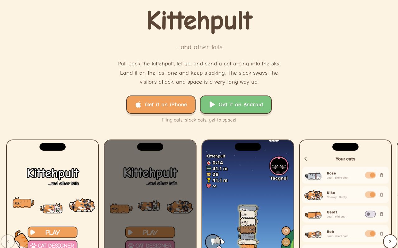 Preview of Kittehpult Site