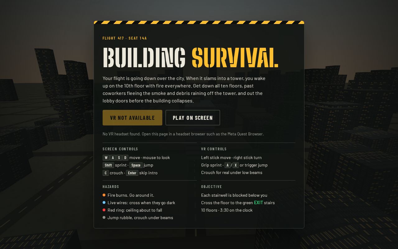 Preview of Building Survival