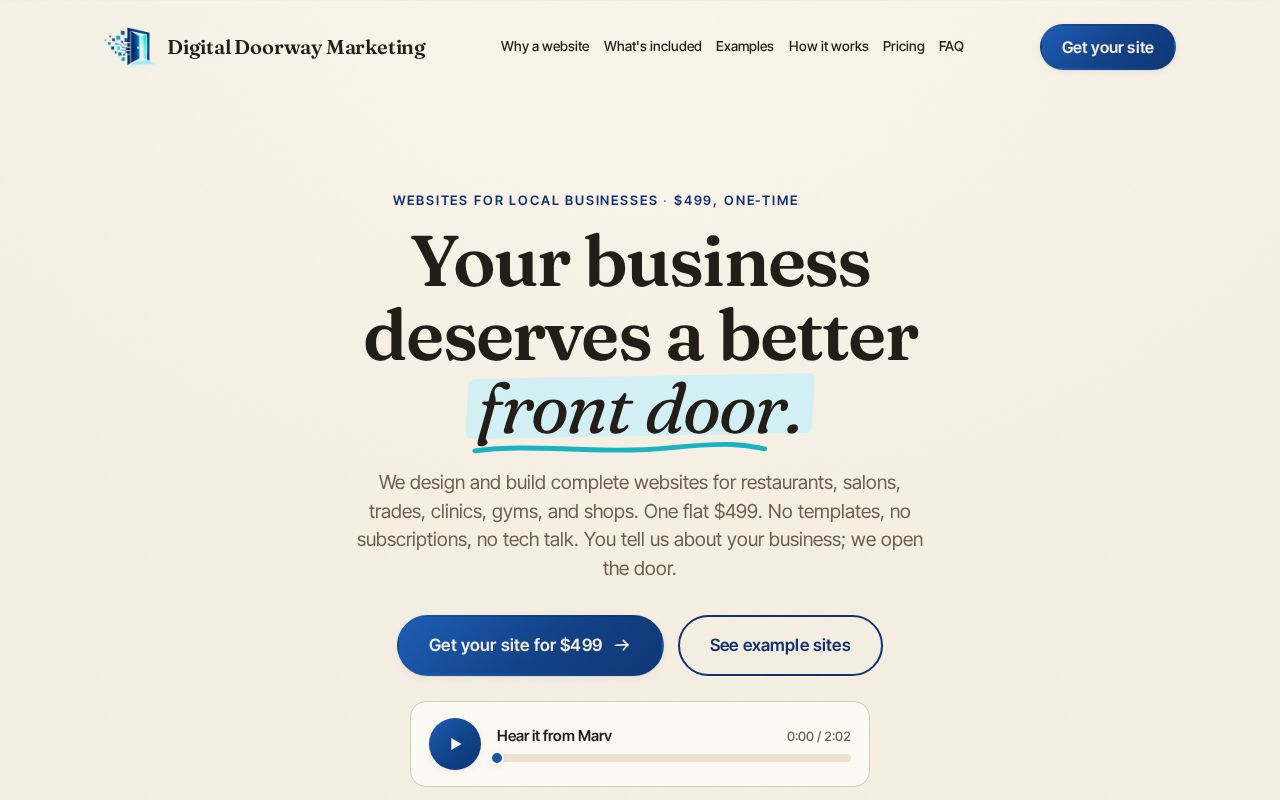 Preview of Digital Doorway