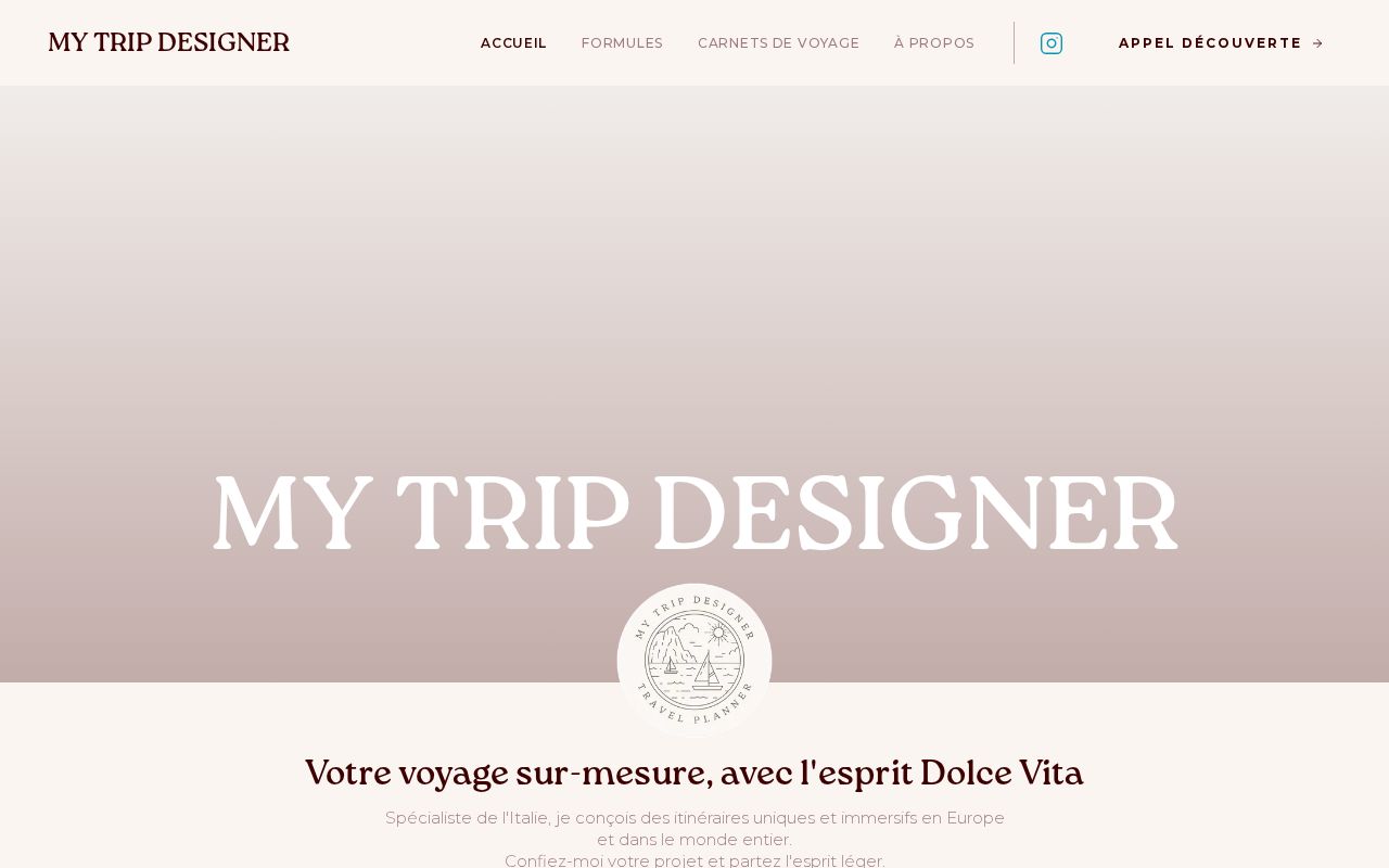 Preview of Trip Designer