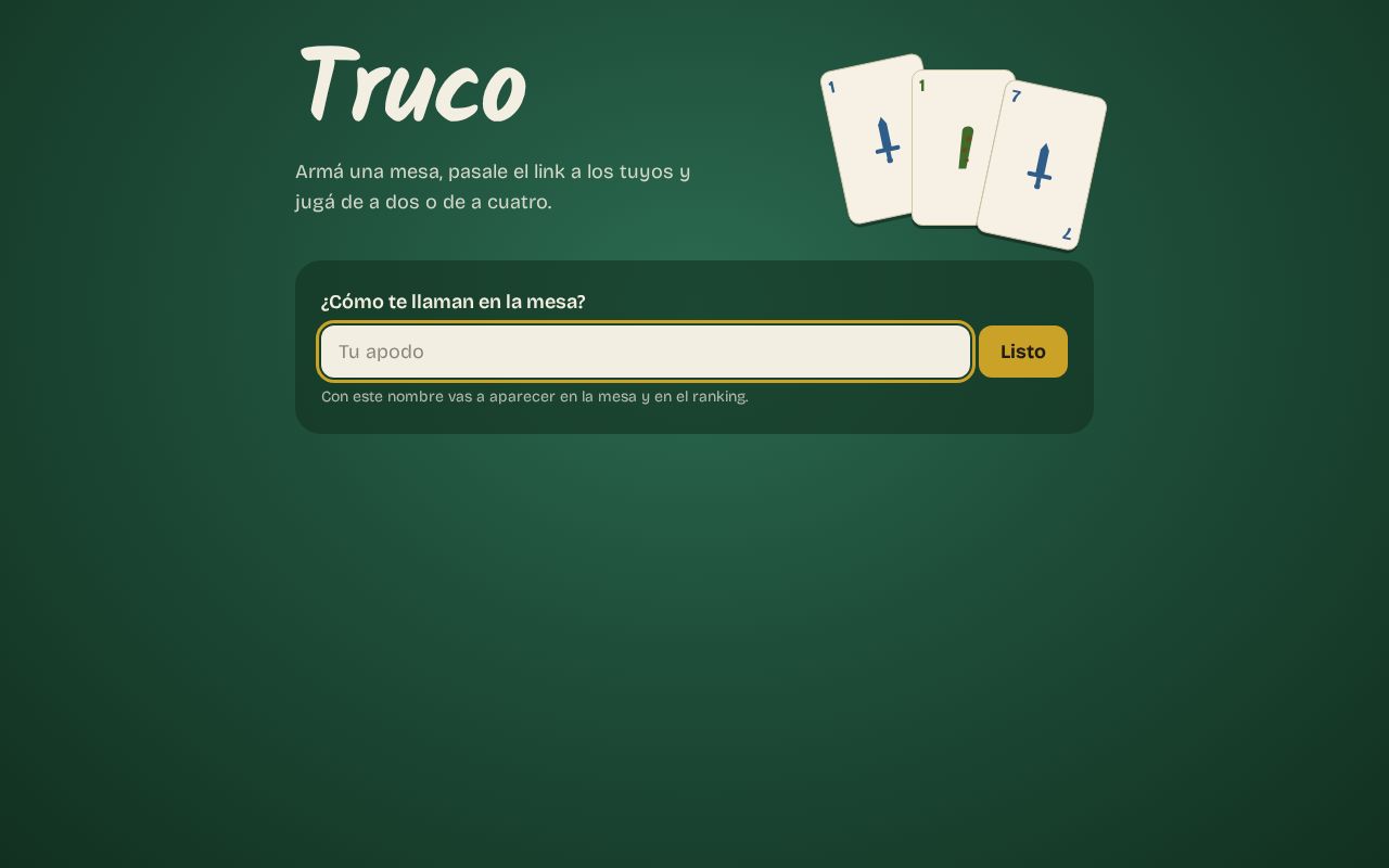 Preview of Truco