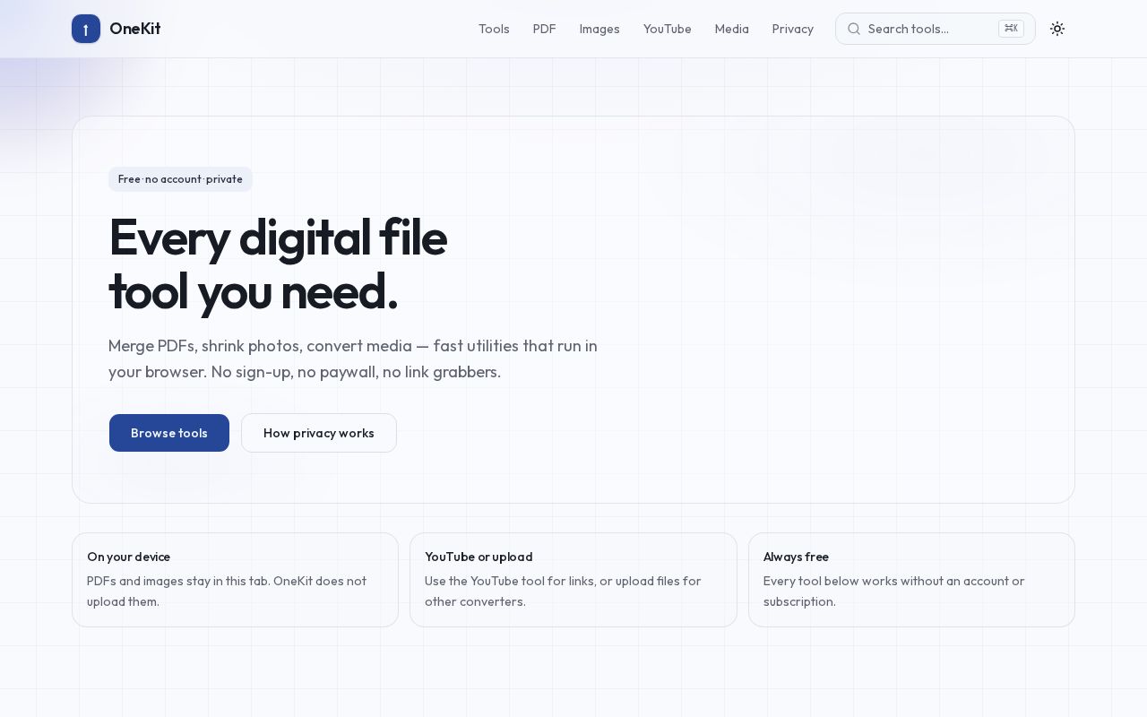 Preview of Onekit