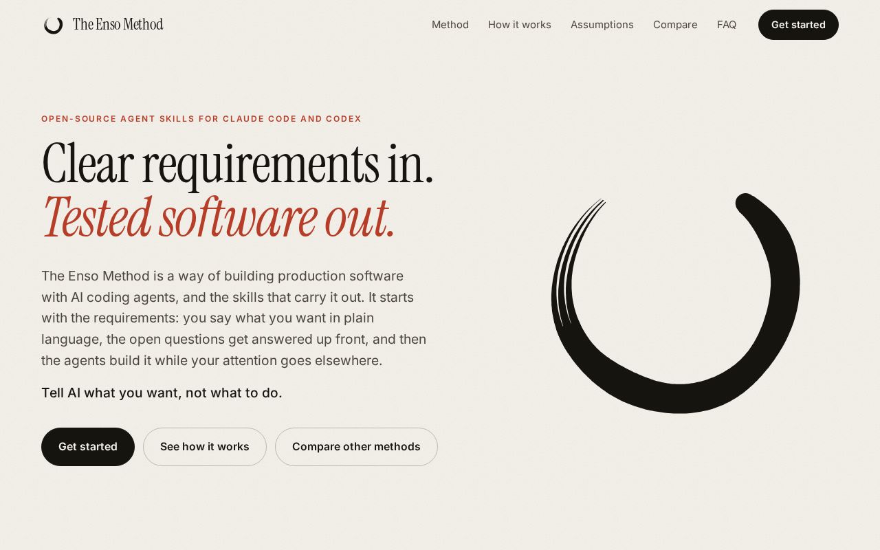 Preview of Enso Method