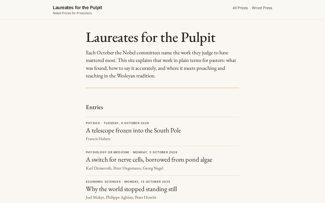 Preview of Nobel