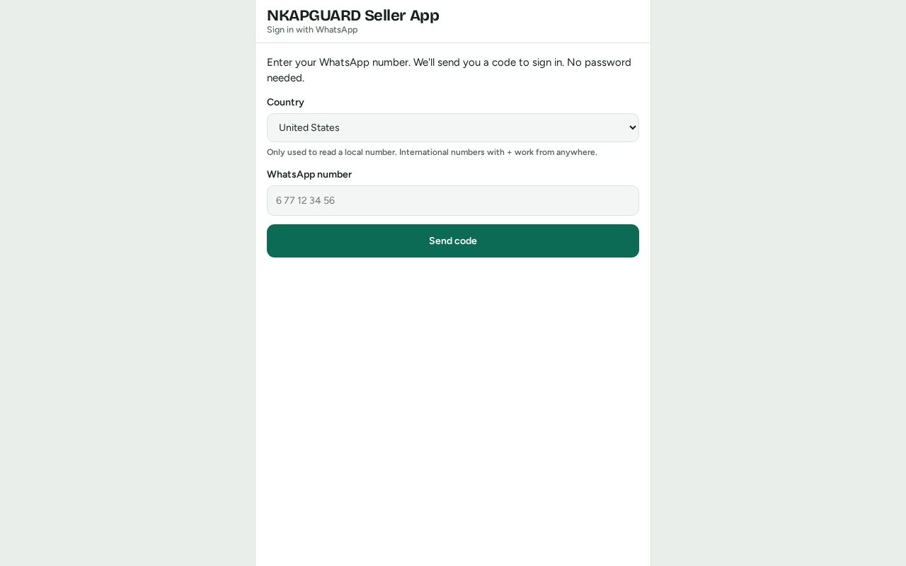 Preview of Nkapguard Seller