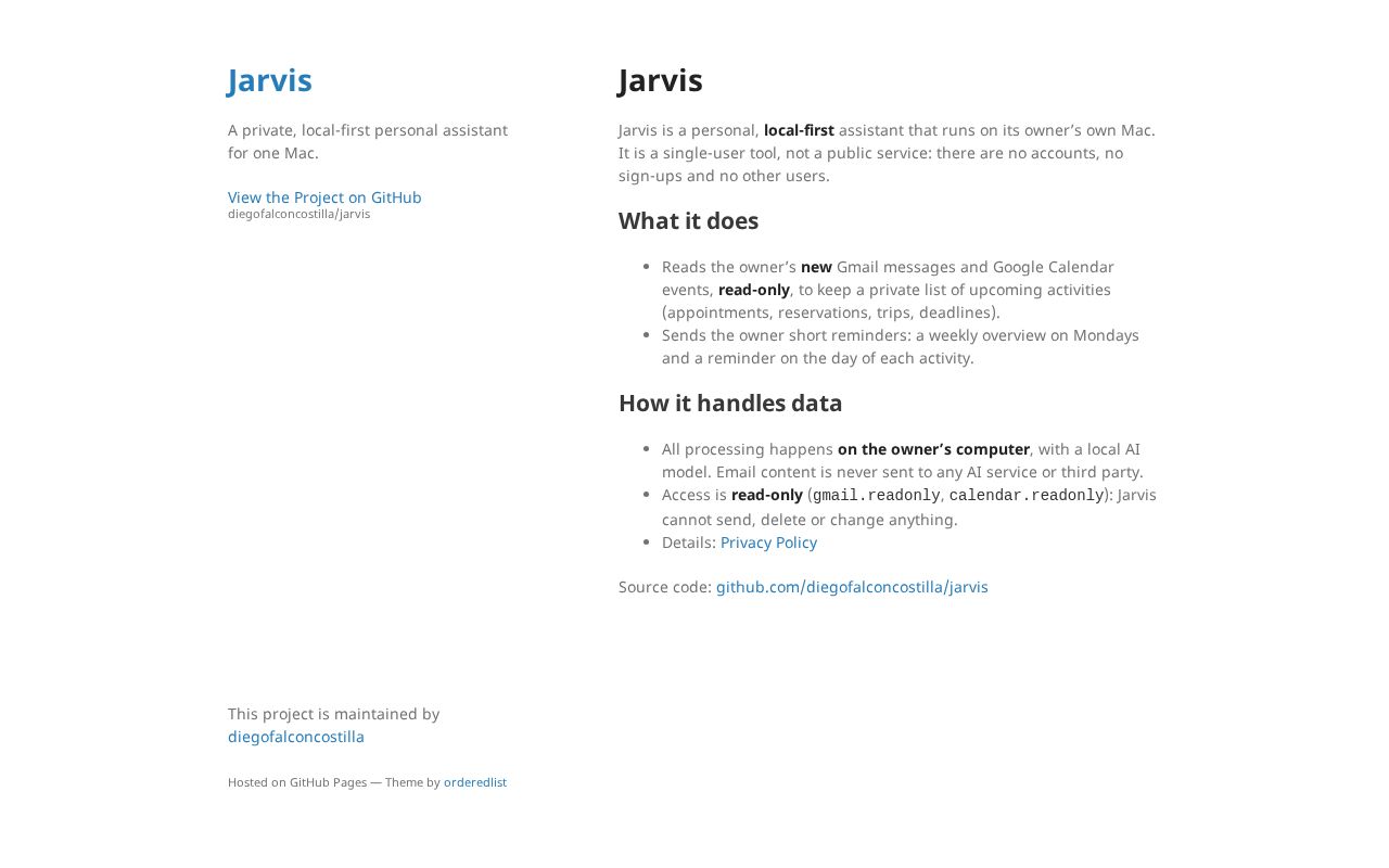 Preview of Jarvis
