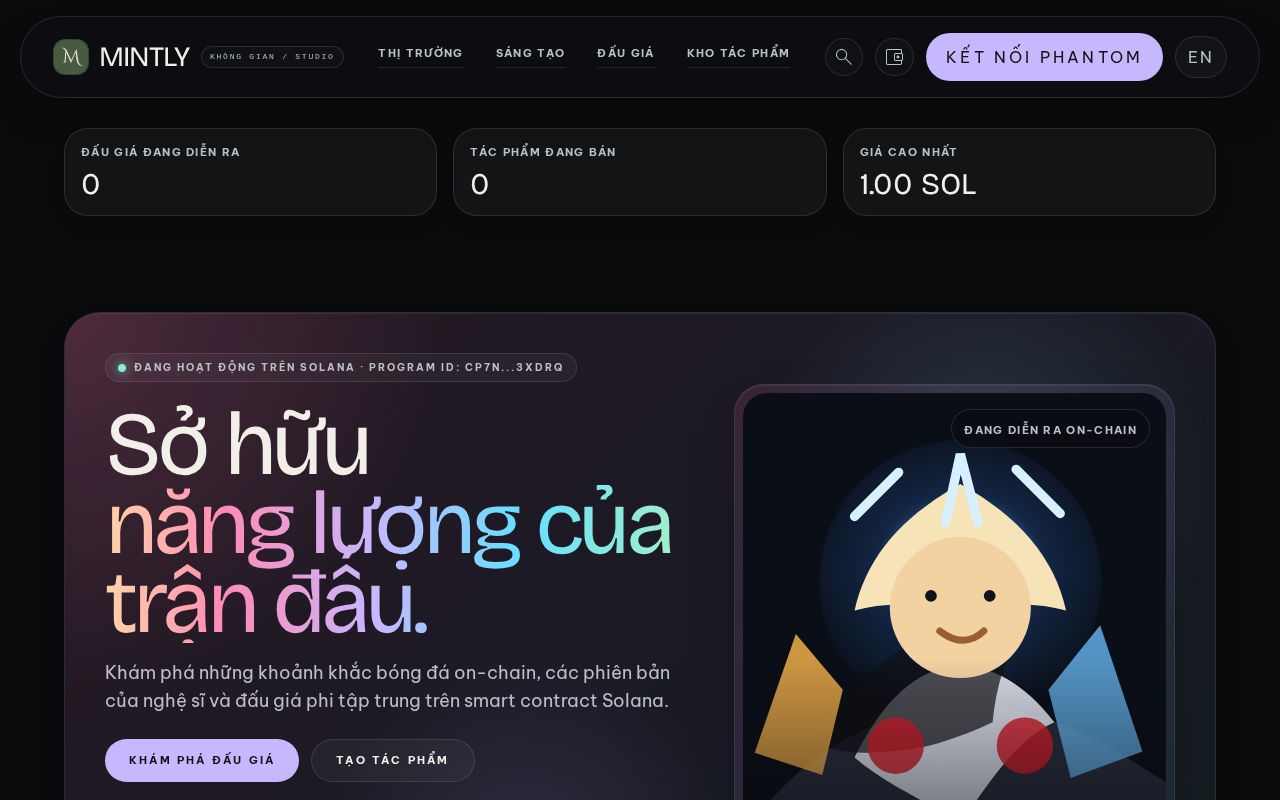 Preview of Mintly Hackathon