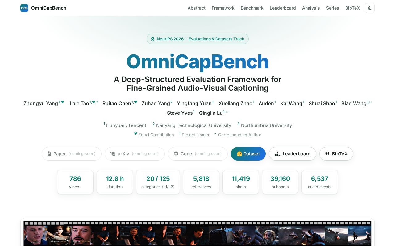 Preview of OmniCapBench