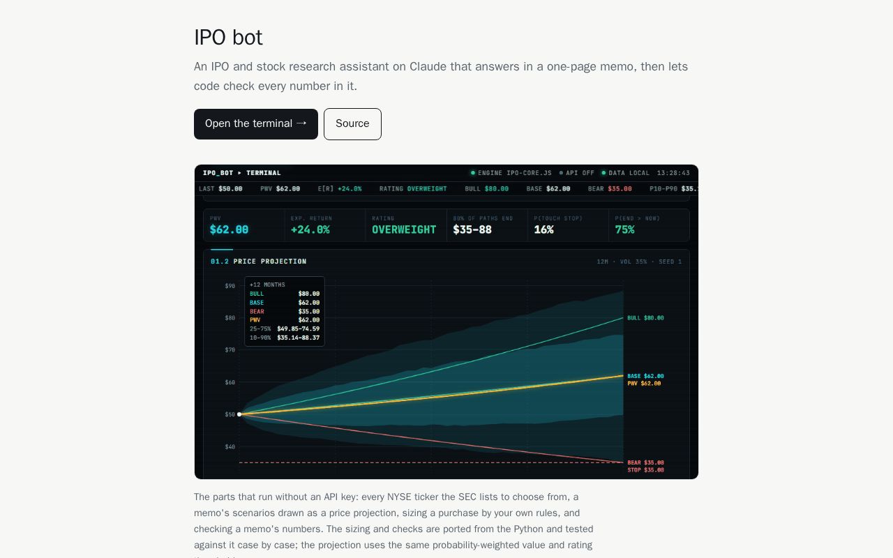 Preview of IPO And Equity Research Agent