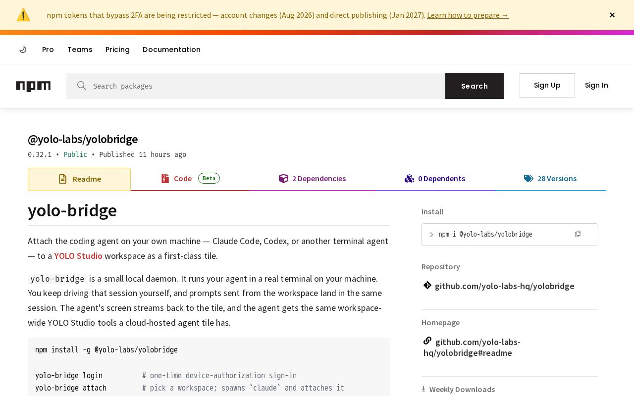 Preview of Yolobridge