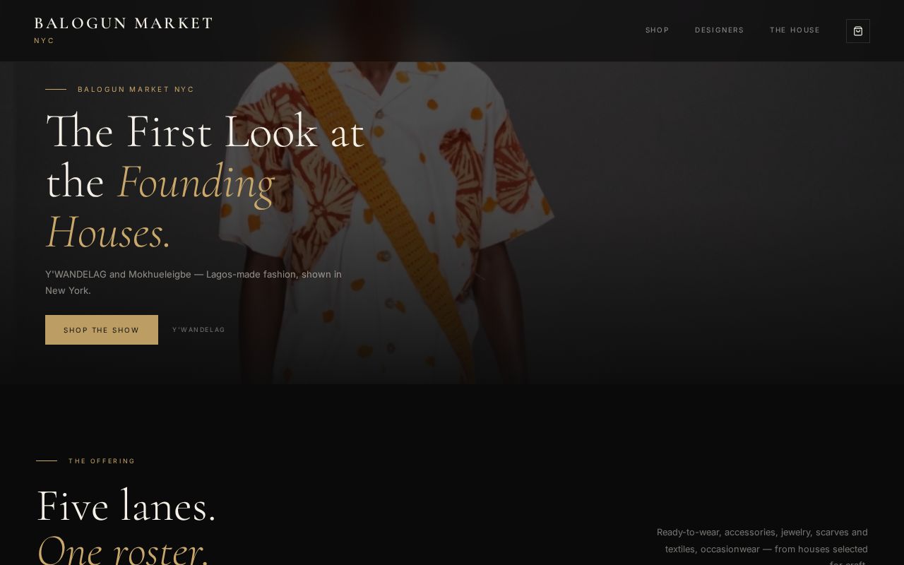 Preview of Balogun Market NYC